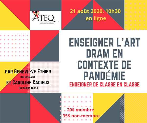 affiche de la formation