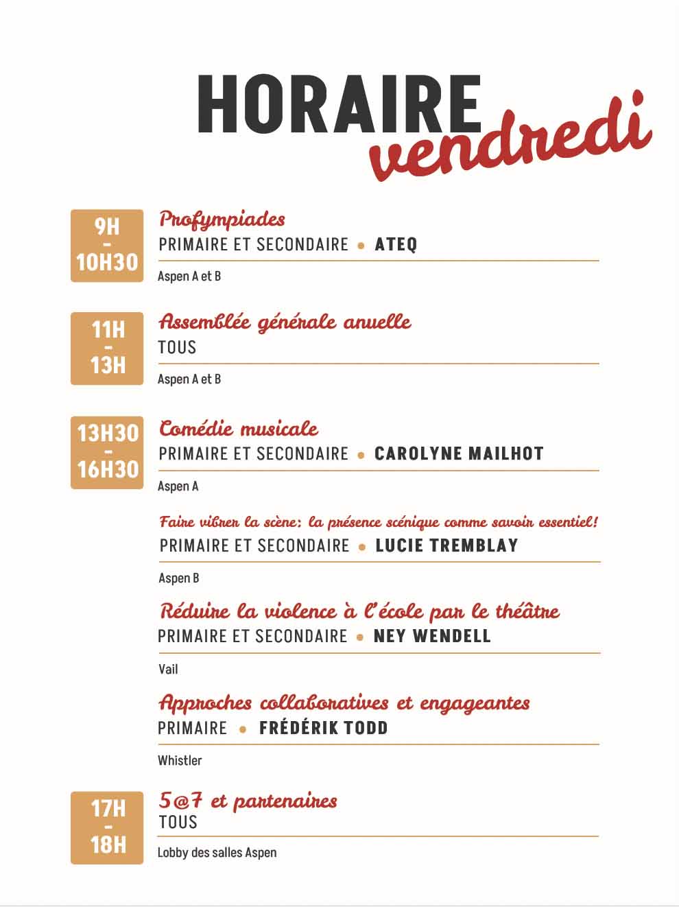 vendredi