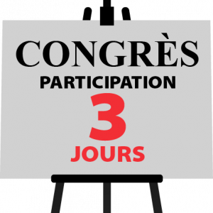 Congrès jeudi-vendredi et samedi (Marie-Joelle)