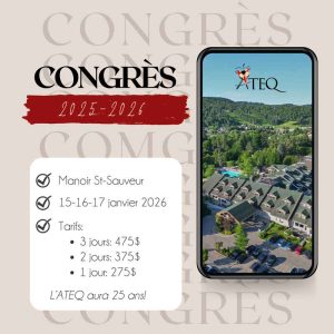 Affiche congrès 2025-2026