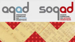 Association québécoise des auteurs dramatiques (AQAD) et Société québécoise des auteurs dramatiques (SOQAD) image de l'association AQAD et de SOQAD