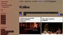 Pièces et extraits des archives du Nouveau Théâtre Expérimental Pièces et extraits des archives du Nouveau Théâtre Expérimental