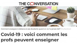 Petit guide sur l’enseignement à distance, en période de pandémie Petit guide sur l’enseignement à distance, en période de pandémie
